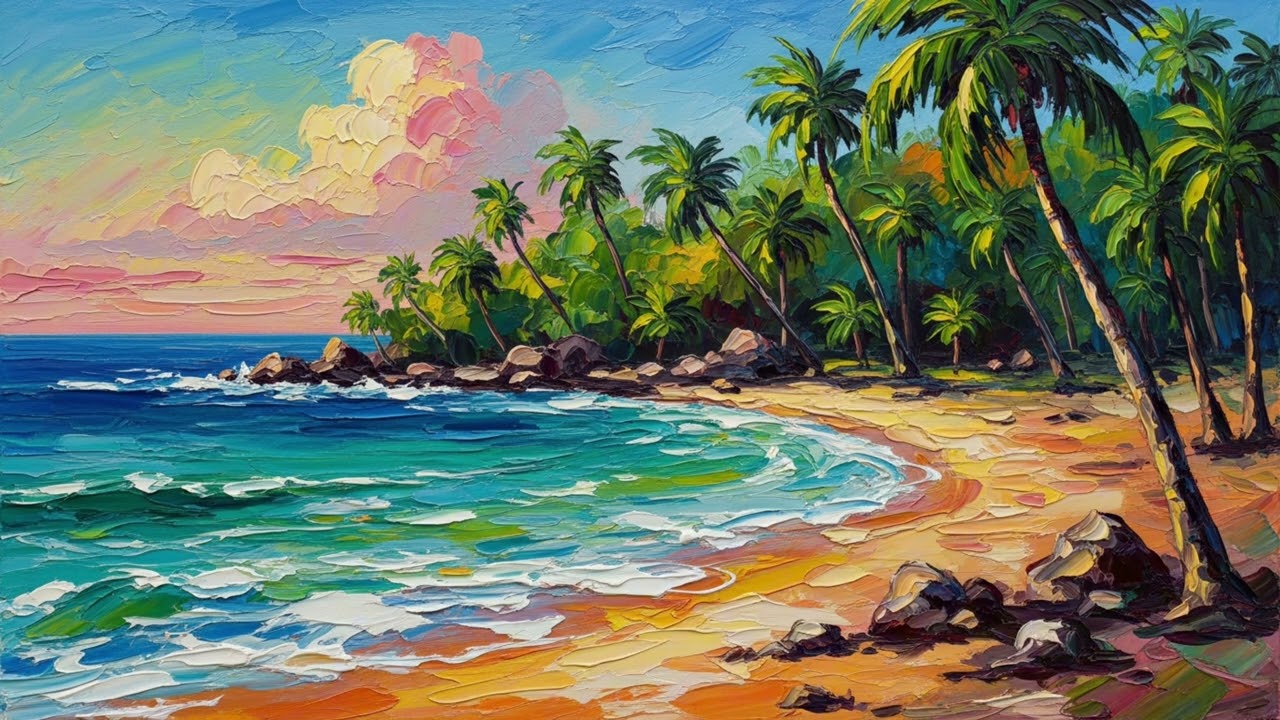 Shocking Detail! Abstract Expressionist Screensaver | 4K ART TV | Ambiance Relaxante