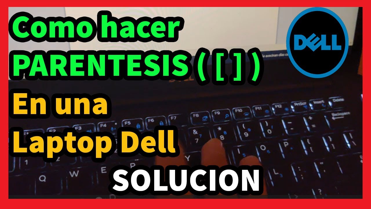 Como Poner Parentesis Cuadrados En Laptop