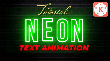 How To Make Neon Text Effect In Kinemaster 🔥🔥 | Neon Text Animation | Kinemaster Tutorial