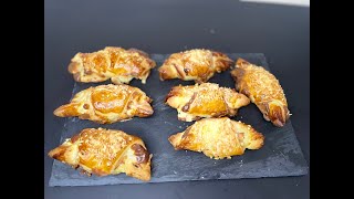 Recette mini Croissants au blanc poulet et au fromage ??? كرواسون مالح مكونات بسيطة ونتيجة روعة
