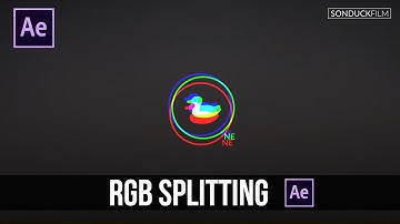 After Effects Tutorial: RGB Splitting - Glitch Effect (No Plugins)