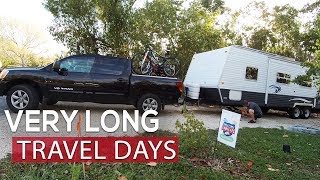 1,100 MILES!! Back to back RV drive days - Full-time RV Living