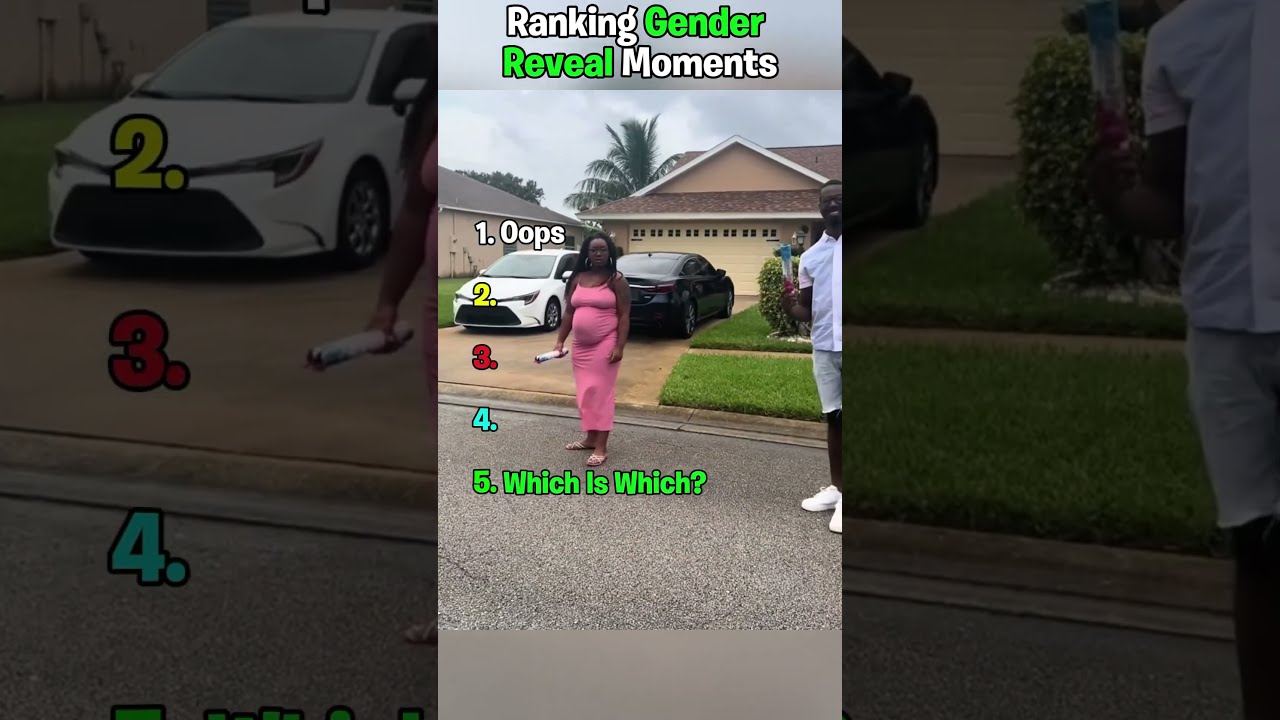 Ranking The Best Gender Reveal Moments 
