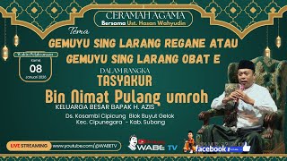 Download Lagu NGAJI BARENG USTADZ HASAN WAHYUDIN ][ GEMUYU SING LARANG REGANE atawa GEMUYU SING LARANG OBAT E MP3