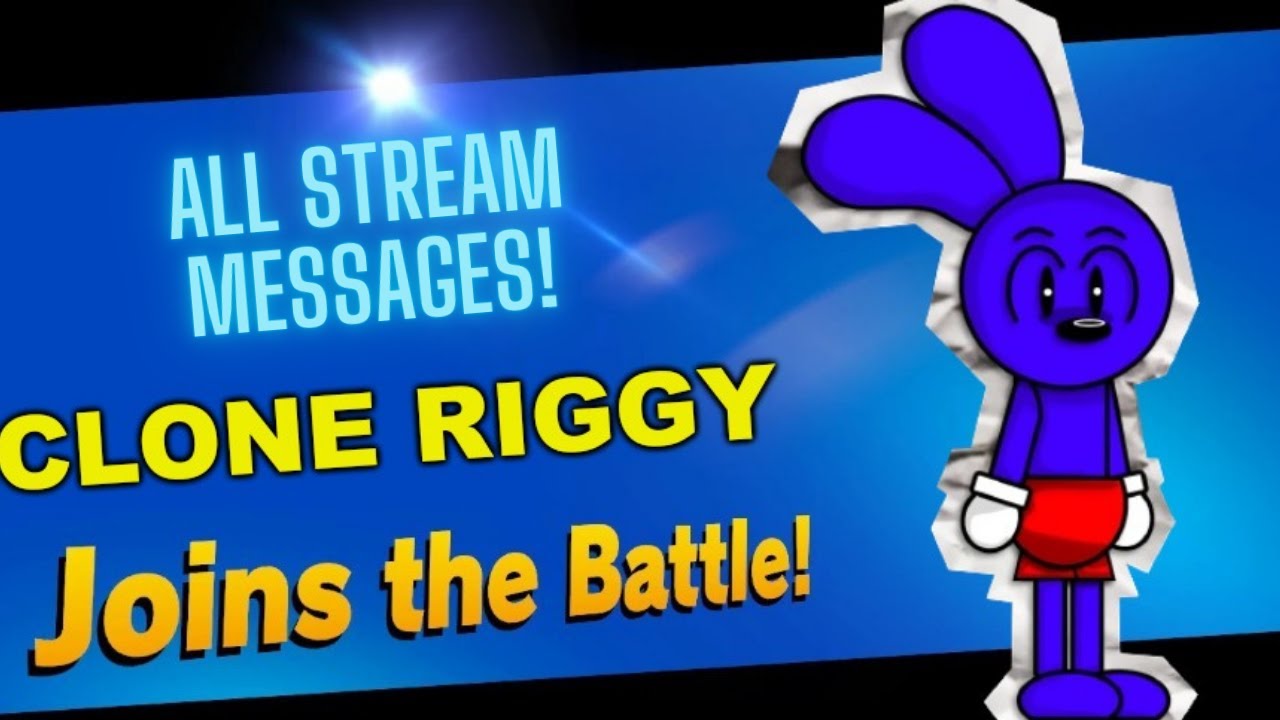 All Clone Riggy Investigation Livestream Messages - YouTube