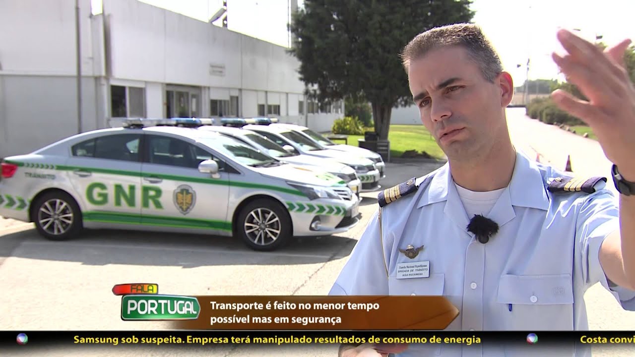 FALA PORTUGAL - GNR faz o transporte de órgãos para transplante