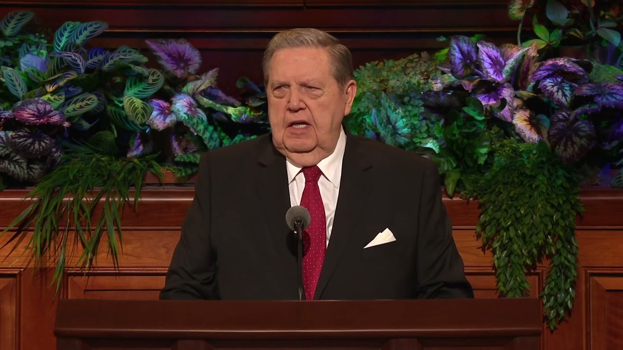 JR Holland 22a 0 Why is General Conference Boring He Jokes his name is Elder Kearon who Jokes back