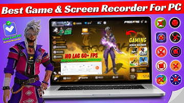 Low End PC Best Screen and Game Recorder 60 FPS Without Lag | High Quality Gaming Videos Recorder