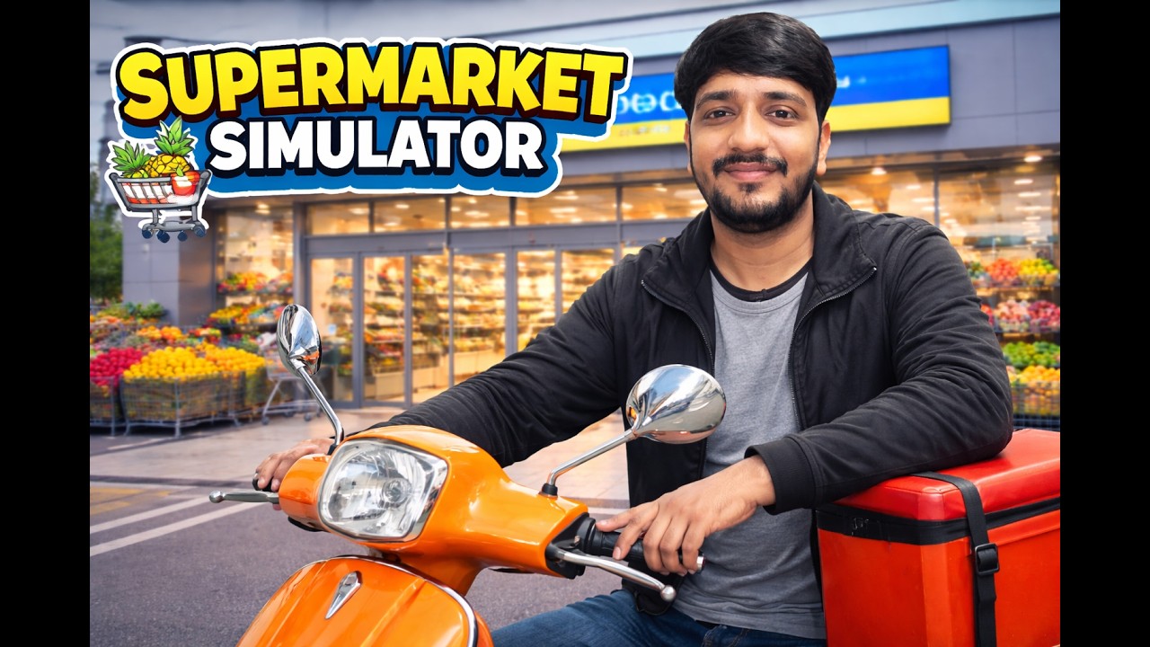 I BOUGHT A SCOOTER FOR MY ONLINE DELIVERY - SUOERMARKET SIMULATOR