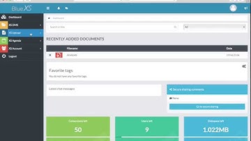 Blue XS - how it works - upload document with OCR