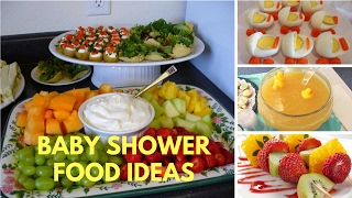 Baby Shower Food Ideas on A Budget Theme and Decoration