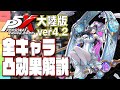 【P5X】完凸最強は誰だ！？大陸版解説勢の全キャラ凸効果解説！【ガチャ計画 ver4.2】