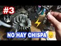 MINIMOTOS #3⚡NO HAY CHISPA🔋Revisar encendido, bobina, cable, pipa, bujía...Mecánica básica