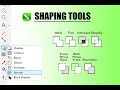 SHAPING & EXTRUDE TOOL|#logodesign|#shapingtools|#coreldrawtips|#cutshapes|#grapphicdesign|#trim