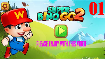 Super Bino Go 2 - New Mobile Game 2020 - Video Gameplay Part 1 (iOS Android)