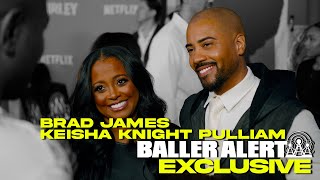 Keisha Knight Pulliam and Brad James Talk Their Love, Shirley and Black Panthers, Voting & More