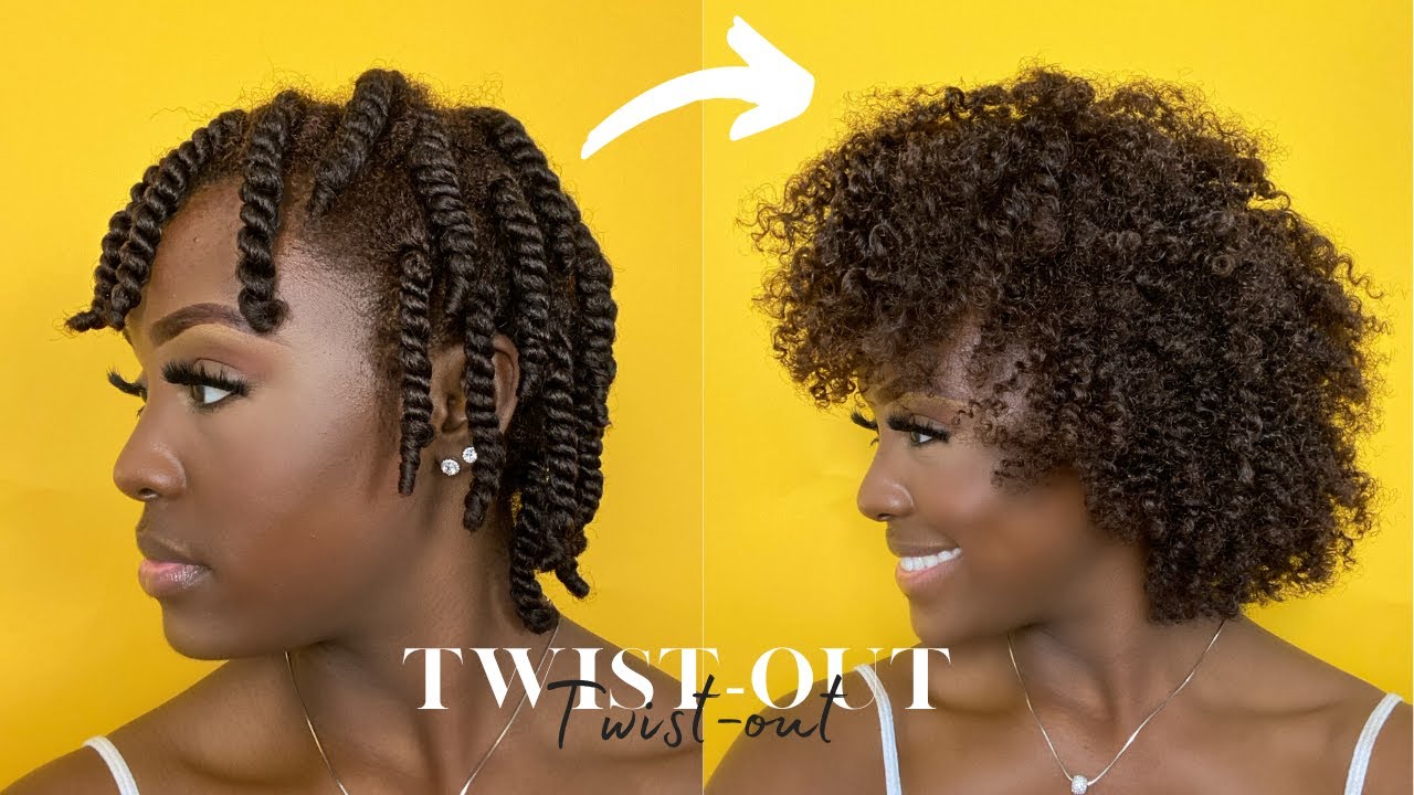 DEFINED & MOISTURIZED BOMB TWIST-OUT #twistout #naturalhair - YouTube