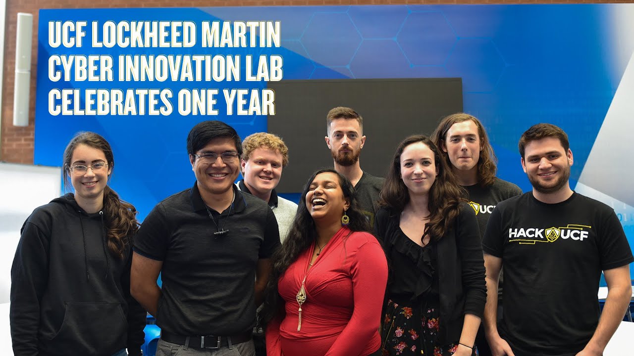 UCF Lockheed Martin Cyber Innovation Lab Celebrates One Year YouTube