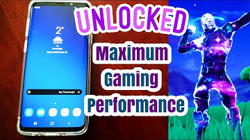 Samsung Galaxy S9+ High Performance Mode (All Restrictions Removed For Better GAMING Performance)