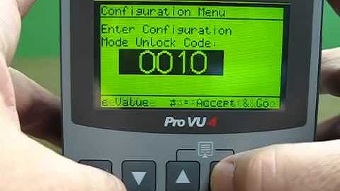 West Controls ProVU 4 - Change Language // PCE