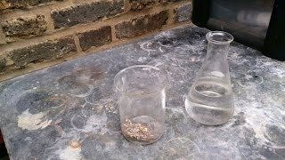 Gold Recovery using peracetic acid (White vinegar + Hydrogen peroxide)