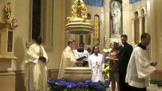 Evelyn's Baptism-Easter Vigil 2011