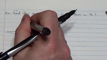 Math 31 The Natural Logarithm as an Area   Lesson