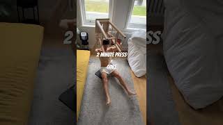 Pull up a chair (or stool). Now push press for 2 minutes to your favorite track. Repeat daily.