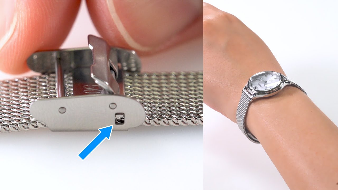 Watch strap Length Adjustment and Replacement