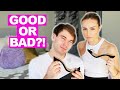 My Blind Boyfriend Picks My Outfits!