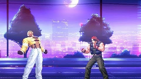 [KOF Mugen] Orochi Yashiro vs Nuclear Ralf