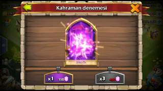 Kale Savaşı Castle Clash Efsanevi Kahraman Denemesi Taktikle Legendary Hero Tactics screenshot 5