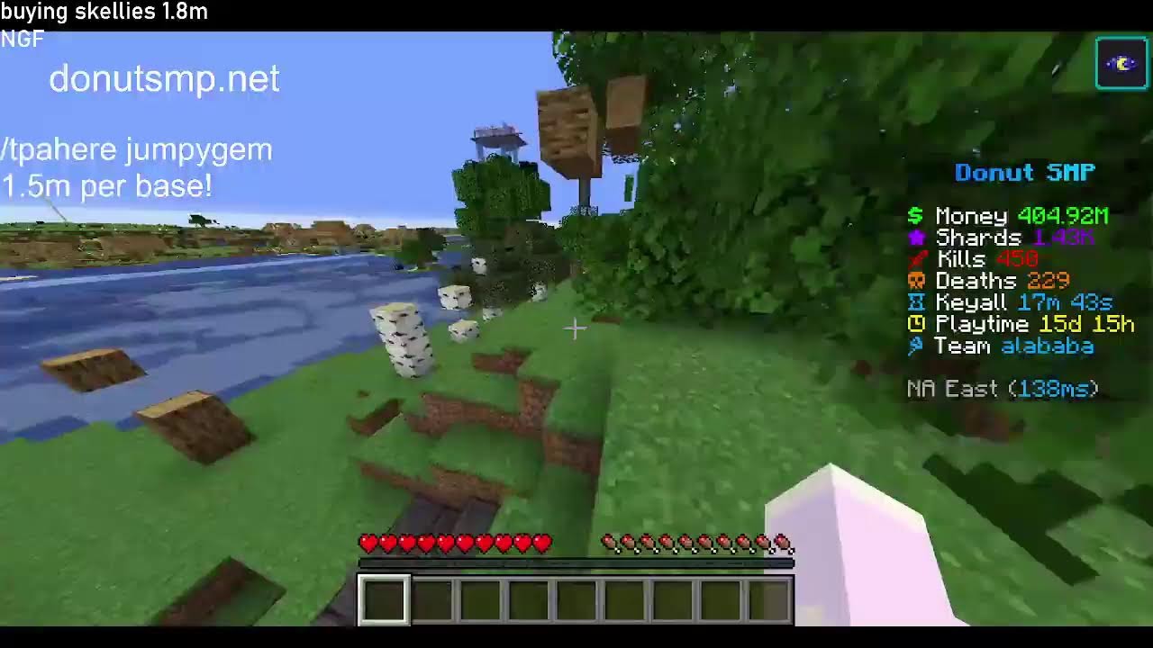 DONUTSMP LIVE MASSIVE LOOTDROP AND 2.5M PER BASE! IGN jumpygem - YouTube