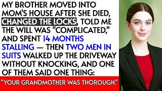 My Brother Moved Into Mom's House 3 Weeks After Her Funeral… Then Her Estate Lawyer Showed Up Wit...