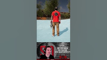 Did You Know You Can Ride Into Quarterpipes in "Session Skate Sim"? | #shorts