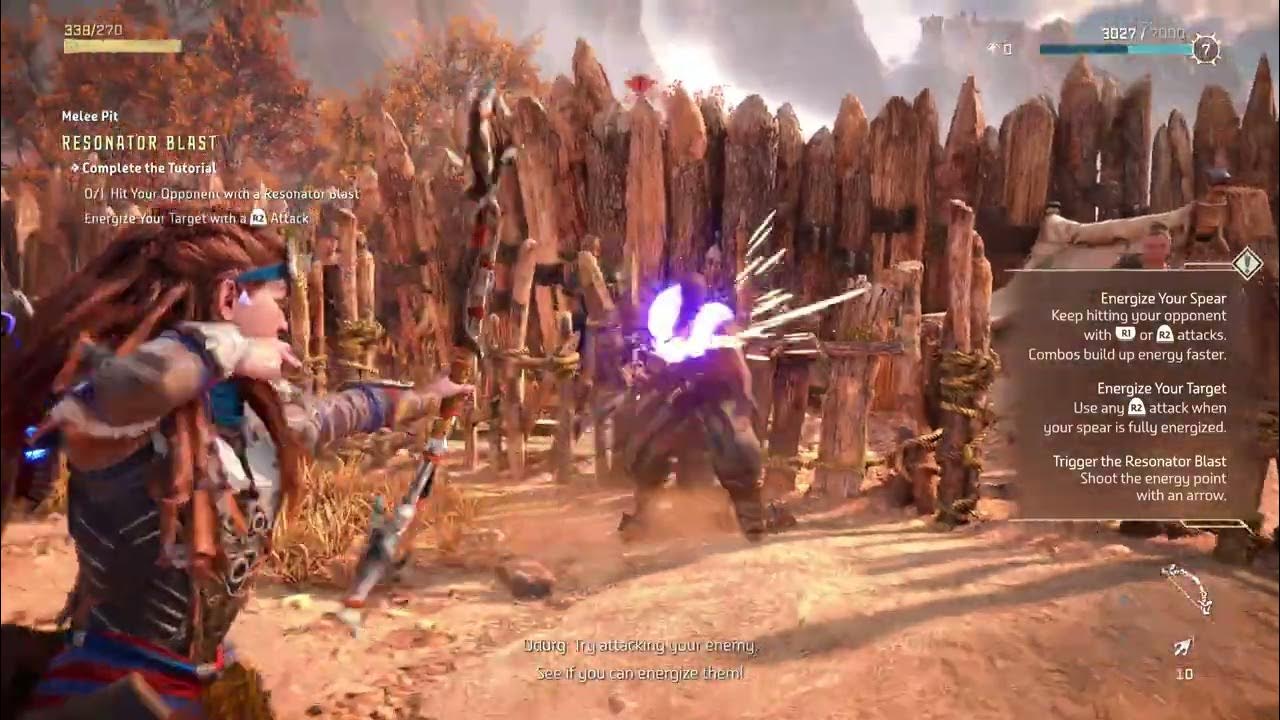 Horizon Forbidden West melee pit resonator blast YouTube