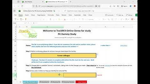 TrackREX, brief demo video.  CRF to Vendor Reconciliation & Automation (PK, Biomarker, Lab, ECG)