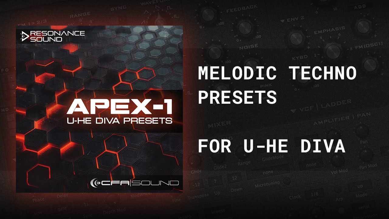 APEX-1 Diva Presets Techno and - CFA-Sound