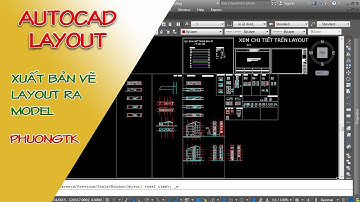 ✔ Cách Xuất Bản Vẽ Nhiều Tỷ Lệ Từ Layout Ra Model - Autocad PhuongTk | NESA iCAD