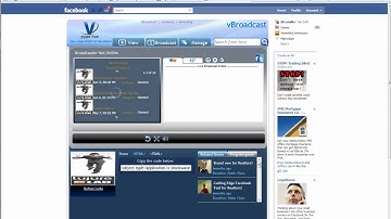 How to Embed a Live Vide Streaming application, Vpype, on your Facebook Fan Page