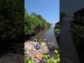 From a trash-filled river to a free flowing river!