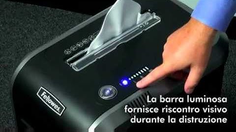 Fellowes 99Ci Shredder Demo - IT