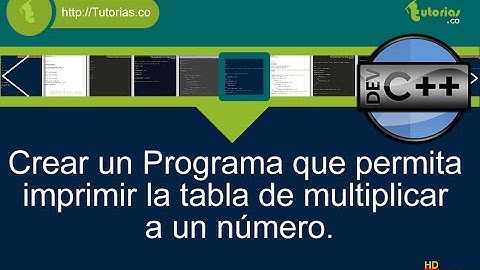 ciclo for – visual c++ (tabla de multiplicar de un numero)