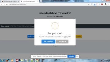 Angular 9 Sweetalert working example