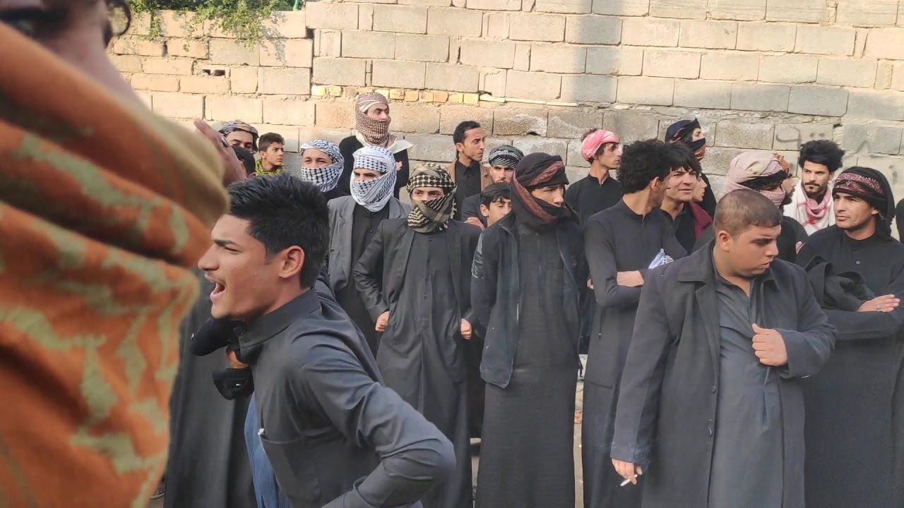 العراضه  لل شهيد رضا عبد الحسين الشحوالي والشهيد علي سعد بنيان