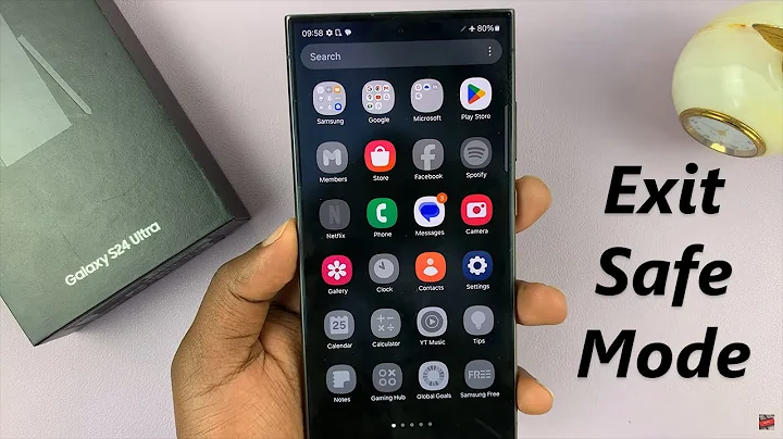 Samsung Galaxy S24/ S24+/ S24 Ultra - How To Exit Safe Mode