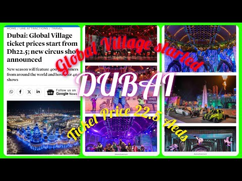 Dubai UAE Global village new circus show started today #global #village #uae #circus #circusshow #az