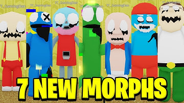 [UPDATE] How to get ALL 7 NEW BACKROOMS MORPHS in Roblox Backrooms Morphs!