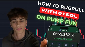 How To Rug Pull With 0.1 sol On Pump Fun (EASY METHOD)