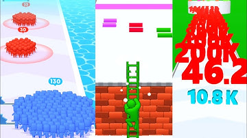 Count Master Vs Ladder Master Vs Number Run Shooting| Max Levels